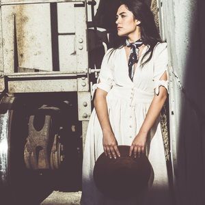 Free people woven midi